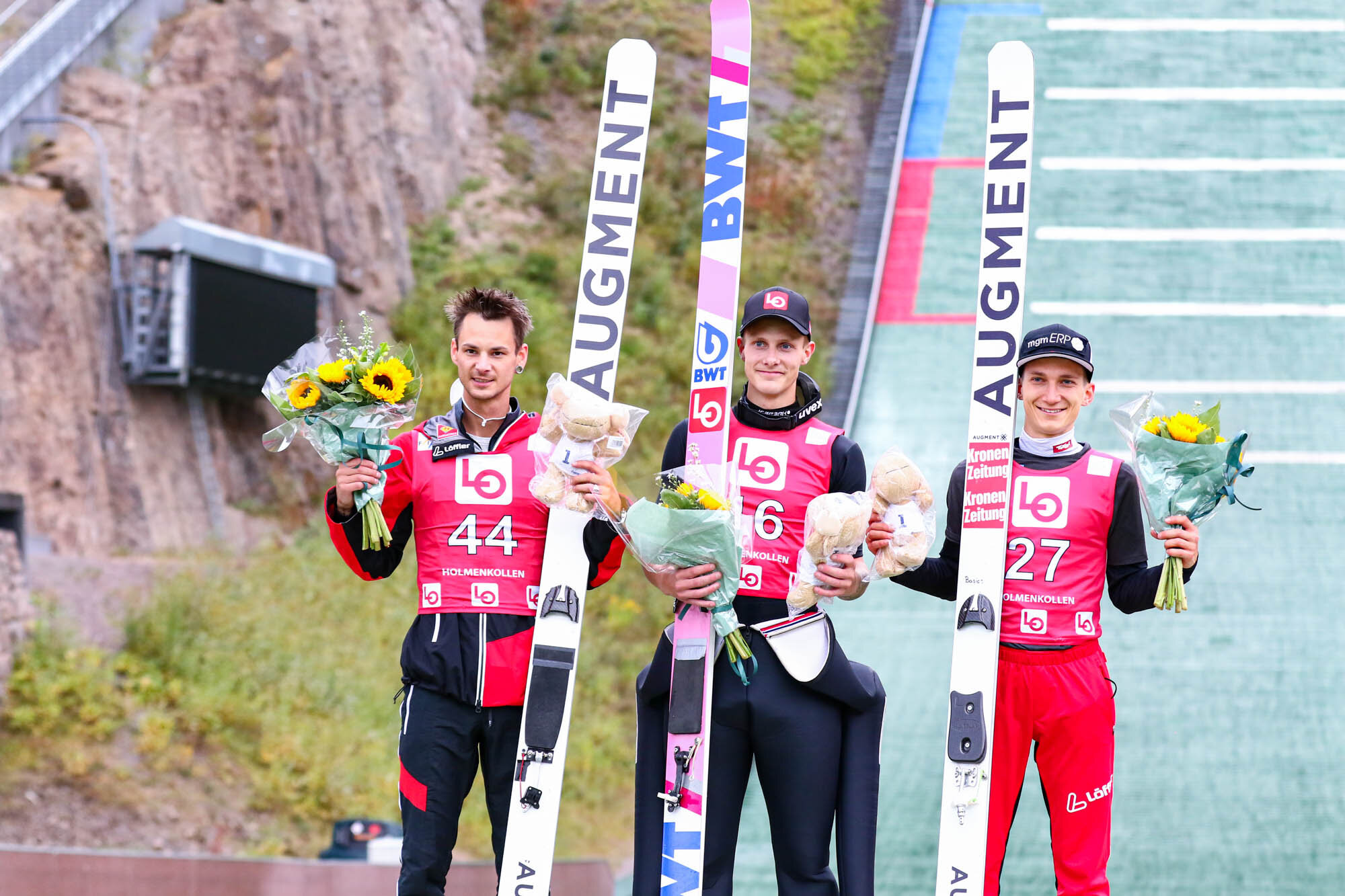 1. Andreas Granerud Buskum, 2. Manuel Fettner, 3. Timon-Pascal Kahofer - sCoC Oslo 2021