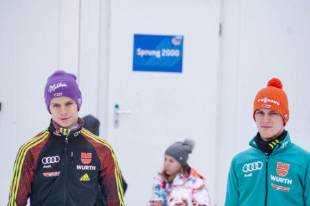 Andreas Wellinger, Stephan Leyhe - WC Garmisch-Partenkirchen 2018