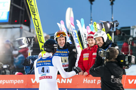 Simon Ammann, Remo Imhof, Killian Peier, Gregor Deschwanden - WC Lahti 2023